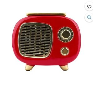 Retro Red Radio Wax Warmer NEW